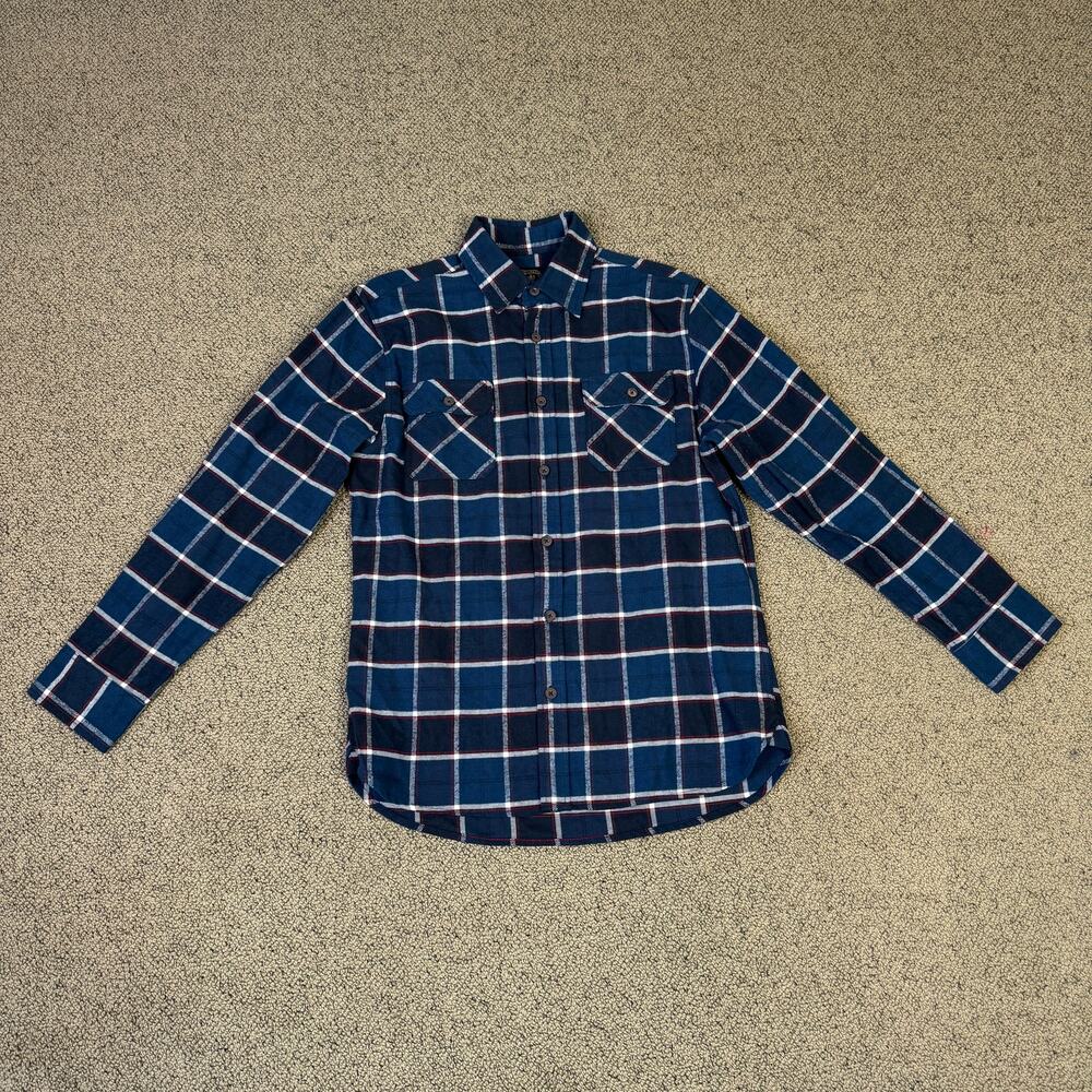 Jachs Heritage Flannel Plaid Button-Up Shirt US Men's M New